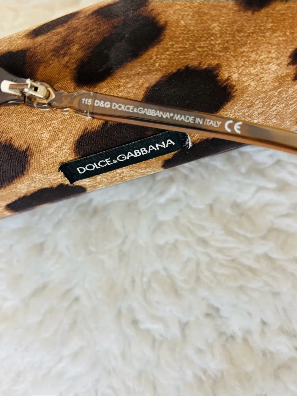 Dolce & Gabbana DG 2192 Clear Light Brown Frame Brown Gradient Sunglasses